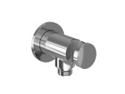 Шланговое подсоединение Ravak 707.00 с держателем для душа хром глянцевый X070562