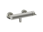 Змішувач для душу Ravak Nox одноважільний матова нержавіюча сталь X070647