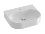 Раковина для ванної кімнати Ravak Ceramic Slim Wall O 55,3х45,2 см кераміка матовий білий XJX0E155003