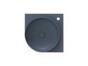 Раковина для ванної кімнати Ravak Yard 450 C 45х45 см кутова кераміка Deepsea Blue XJX07245000