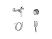 Смеситель для душа Ravak Classic с душевым гарнитуром хром X07S118