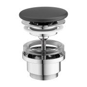 Донный клапан для раковины Ravak Flat антрацит X01921