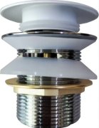 Слив для ванны Ravak FreeStyle Click-Clack белый матовый RKUA600014