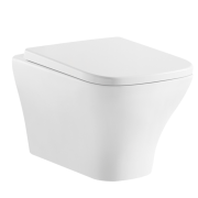 Унитаз подвесной Ravak Concept Style Up RimOff 36,3х48,6 см с сиденьем керамика белый глянец RKUM000008