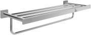 Держатель для полотенец Villeroy & Boch Elements - Striking с полкой хром TVA15200600061