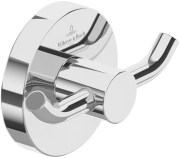 Гачок для ванної кімнати Villeroy & Boch Elements - Tender подвійний хром TVA15101200061