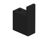 Крючок для ванной Kludi Vela C одинарный черный матовый 3198439