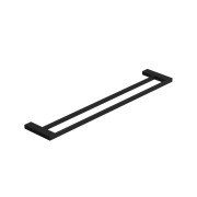 Тримач для рушників Kludi Vela C подвійний 63 см чорний матовий 3198839