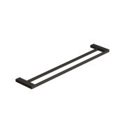 Тримач для рушників Kludi Vela C подвійний 63 см збройова сталь PVD 31988N2