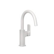 Змішувач для раковини Kludi Renon одноважільний білий матовий 420285375