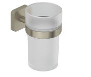 Склянка для зубних щіток Kludi Vela S з тримачем нікель PVD 25975N5