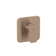 Смеситель для душа Kludi Renon встраиваемый однорычажный брашированная бронза PVD 42755N175