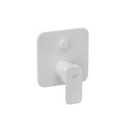 Змішувач для душу Kludi Renon вбудований одноважільний білий матовий 427595375