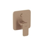 Смеситель для душа Kludi Renon встраиваемый однорычажный брашированная бронза PVD 42759N175