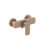 Смеситель для душа Kludi Renon однорычажный брашированная бронза PVD 42831N175