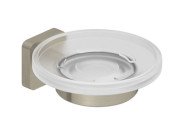 Мильниця для ванної Kludi Vela S з тримачем брашований нікель PVD 25985N5