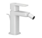 Смеситель для биде Kludi Renon с донным клапаном белый матовый 422165375