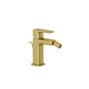 Змішувач для біде Kludi Renon з донним клапаном брошуроване золото PVD 42216N075