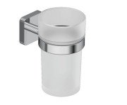 Склянка для зубних щіток Kludi Vela S з тримачем хром 2597505