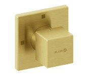 Перемикач для душу Kludi Decus вбудований на 3 положення брошуроване золото PVD 54846N075