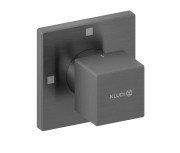 Перемикач для душу Kludi Decus вбудований на 3 положення збройова сталь PVD 54846N275