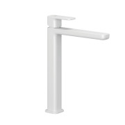 Смеситель для раковины Kludi Renon однорычажный белый матовый 422985375