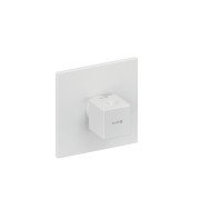 Термостат для душа Kludi Decus встраиваемый одновентильный белый матовый 547395375