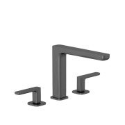 Змішувач для раковини Kludi Renon на 3 отвори збройна сталь PVD 42393N275