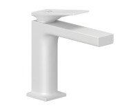 Змішувач для раковини Kludi Decus із донним клапаном білий матовий 542885375