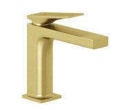 Змішувач для раковини Kludi Decus з донним клапаном золото брошуроване PVD 54288N075