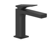 Змішувач для раковини Kludi Decus із донним клапаном чорний матовий 542893975