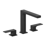 Змішувач для раковини Kludi Decus на 3 отвори чорний матовий 543933975