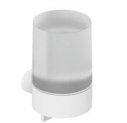Диспенсер для жидкого мыла Kludi Vela R с держателем белый матовый 5897653