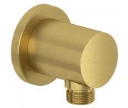 Шланговое подключение Kludi Nova Fonte брашированное золото PVD 20543N015