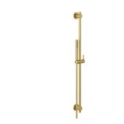 Ручной душ на штанге Kludi Nova Fonte 1-режимный брашированное золото PVD 20840N015