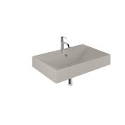 Раковина для ванной Kludi Resa 81х50,5 см керамика серо-бежевый матовый 59WW81O2