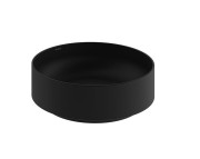 Раковина для ванной Kludi Resa R ⌀40 см керамика черный матовый 58CW1039
