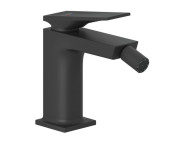 Змішувач для біде Kludi Decus із донним клапаном чорний матовий 542173975