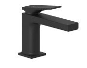 Змішувач для раковини Kludi Decus із донним клапаном чорний матовий 542663975