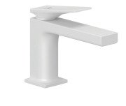 Змішувач для раковини Kludi Decus із донним клапаном білий матовий 542665375