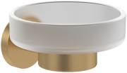 Мыльница для ванной Villeroy & Boch Elements - Tender с держателем матовое золото TVA15101900076