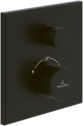 Термостат для душу Villeroy & Boch Universal Taps & Fittings матовий чорний TVS000039000K5