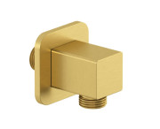 Шланговое подключение Kludi A-Qa брашированное золото PVD 65548N000