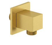Шланговое подключение Kludi A-Qa брашированное золото PVD 65549N000