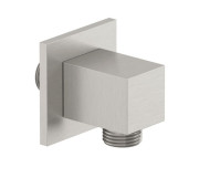 Шланговое подключение Kludi A-Qa брашированный никель PVD 65549N500