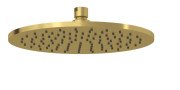 Лейка для верхнего душа Kludi A-Qa ⌀250 мм металл брашированное золото PVD 64325N000