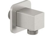 Шланговое подключение Kludi A-Qa брашированный никель PVD 65548N500