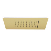 Верхний душ Kludi Asana встраиваемый 60х30 см брашированное золото PVD 69450N000
