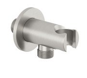 Шлангове підключення Kludi A-Qa з тримачем для душу брошурований нікель PVD 65567N500