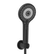 Ручной душ на держателе Kludi Dive 3-режимный оружейная сталь PVD 69950N200